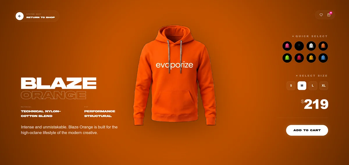 Technical E-Commerce — project showcase