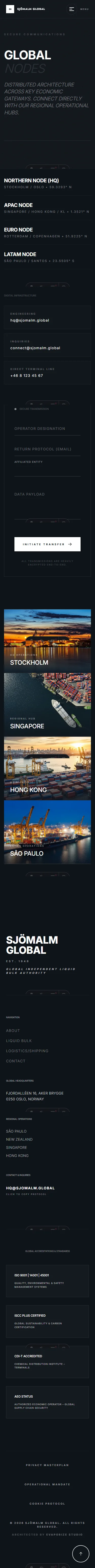 Sjömalm Global — mobile view